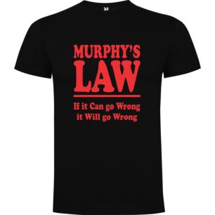 Chapman's Menacing Murphy's Law Tshirt
