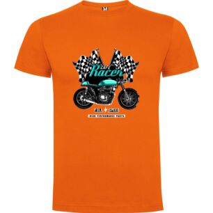 Checkered Cafe Racer Tshirt