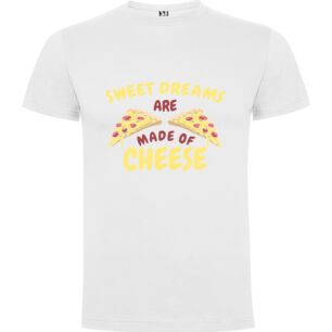 Cheesy Dream Slices Tshirt σε χρώμα Λευκό Medium