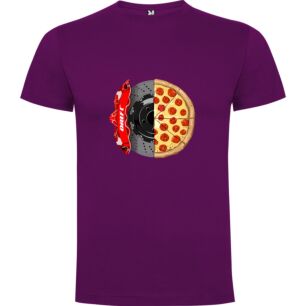 Cheesy Wheel Pizza Concept Tshirt