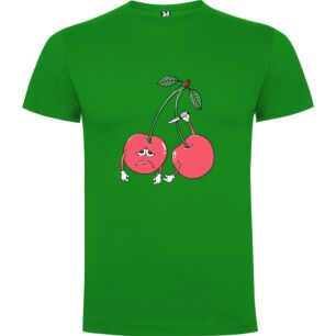 Cherry Combat Cartoon Tshirt