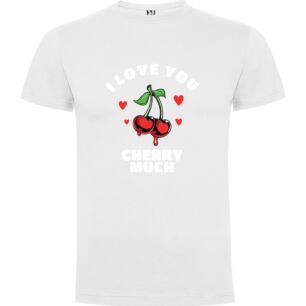 Cherry Love Explosion! Tshirt σε χρώμα Λευκό XXXLarge(3XL)