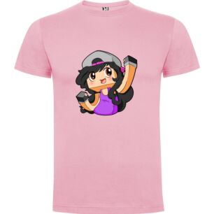Chibi Quechua Girl Tshirt σε χρώμα Ροζ 3-4 ετών