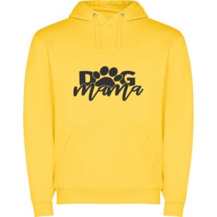 Chic Dog Mama Logo Φούτερ με κουκούλα