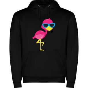 Chic Flamingo Icon Φούτερ με κουκούλα