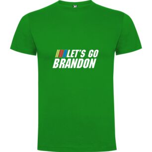 Chic Let's Go Brandon Tshirt σε χρώμα Πράσινο 7-8 ετών