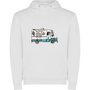 Chilled Truck Artistry Φούτερ με κουκούλα σε χρώμα Λευκό 7-8 ετών