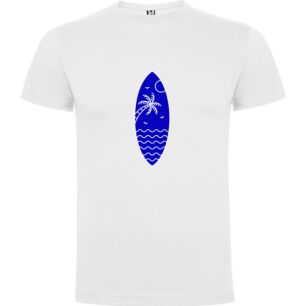 Chillwave Surf Vibes Tshirt σε χρώμα Λευκό Large