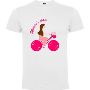 Choco-biking Galore! Tshirt σε χρώμα Λευκό Large