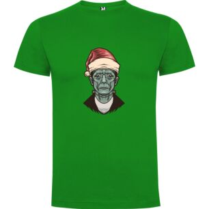 Christmas-inspired Detailed Monster Tshirt