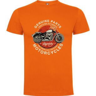 Chromed Speed: Graphic Motorcycle Tshirt
