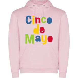 Cinco de Mayo Cinématique Φούτερ με κουκούλα σε χρώμα Ροζ Small