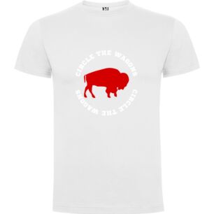 Circus Buffalo Logo Tshirt σε χρώμα Λευκό 11-12 ετών