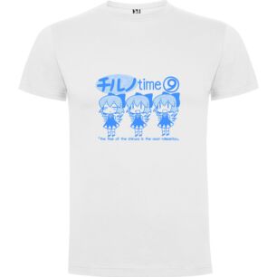 Cirno's Slowtime Squad Tshirt σε χρώμα Λευκό 3-4 ετών