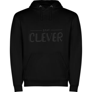 Clever in Monochrome Φούτερ με κουκούλα