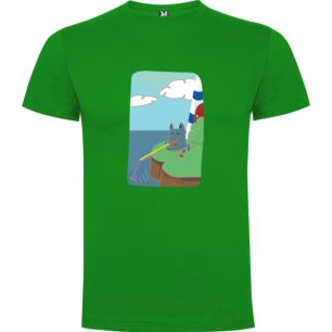 Cliffside Feline Fun Tshirt