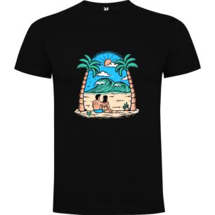 Coastal Paradise Illustration: Miami Tshirt