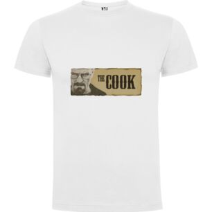 Cocky Cook with Attitude Tshirt σε χρώμα Λευκό Medium
