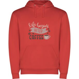 Coffee: Life's Morning Fuel Φούτερ με κουκούλα
