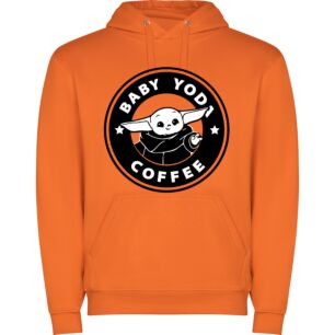 Coffee's Cute Yoda Icon Φούτερ με κουκούλα