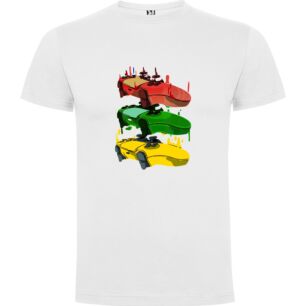 Color Stack Boats Tshirt σε χρώμα Λευκό XLarge