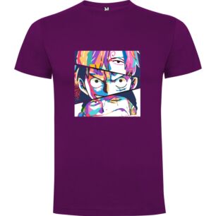 Colorful Anime Portraiture Tshirt