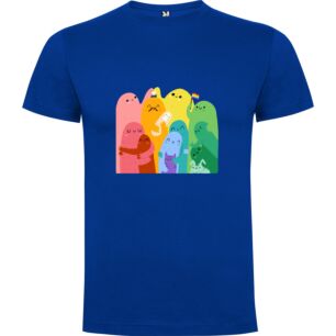 Colorful Cartoon Collective Tshirt σε χρώμα Μπλε 7-8 ετών