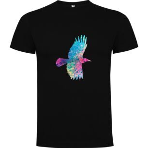 Colorful Crow Fantasy Tshirt
