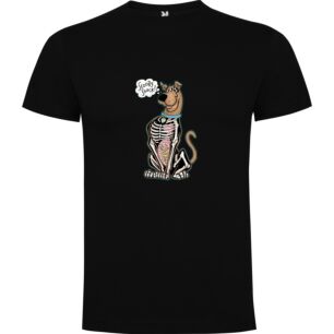 Colorful Cute Skeleton Dog Tshirt