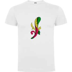 Colorful Flair Illustration Tshirt σε χρώμα Λευκό 5-6 ετών