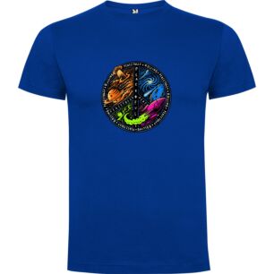 Colorful Peace Sign Bliss Tshirt