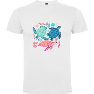 Colorful Sea Turtle Paradise Tshirt σε χρώμα Λευκό 9-10 ετών