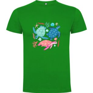 Colorful Sea Turtle Paradise Tshirt