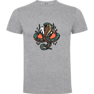 Colorful Serpent Tattoo Art Tshirt
