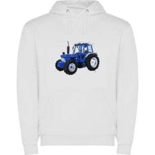 Colorful Tractor Artistry Φούτερ με κουκούλα σε χρώμα Λευκό 11-12 ετών