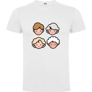 Colorful Trio Chic Tshirt σε χρώμα Λευκό 3-4 ετών