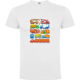 Colorful Truck Collection Tshirt σε χρώμα Λευκό 7-8 ετών