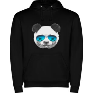 Cool Panda Vibes Φούτερ με κουκούλα σε χρώμα Μαύρο 3-4 ετών