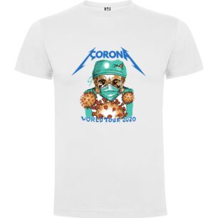 Corona: Illustrated Impact Tshirt σε χρώμα Λευκό XXLarge
