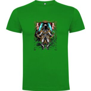 Cosmic Aztec Knight Tshirt