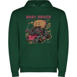 Cosmic Baby Driver Poster Φούτερ με κουκούλα