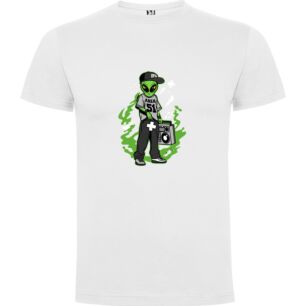 Cosmic DJ Hat Tshirt σε χρώμα Λευκό XLarge