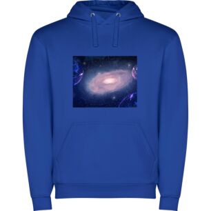 Cosmic Marvel: Spiral Galaxy Φούτερ με κουκούλα σε χρώμα Μπλε 7-8 ετών