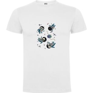 Cosmic Pileup Tshirt σε χρώμα Λευκό 5-6 ετών