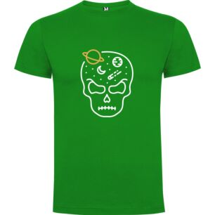 Cosmic Quantum Death Skull Tshirt