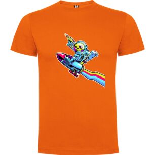 Cosmic Skeleton Skater Tshirt