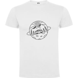 Cosmic Van Journey Tshirt σε χρώμα Λευκό Small