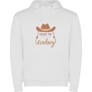Cowboy Couture Collection Φούτερ με κουκούλα σε χρώμα Λευκό XXLarge