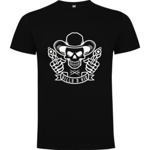 Cowboy Skull Gunslinger Tshirt