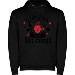 Cozy Cocoa Sleigh Rides Φούτερ με κουκούλα
